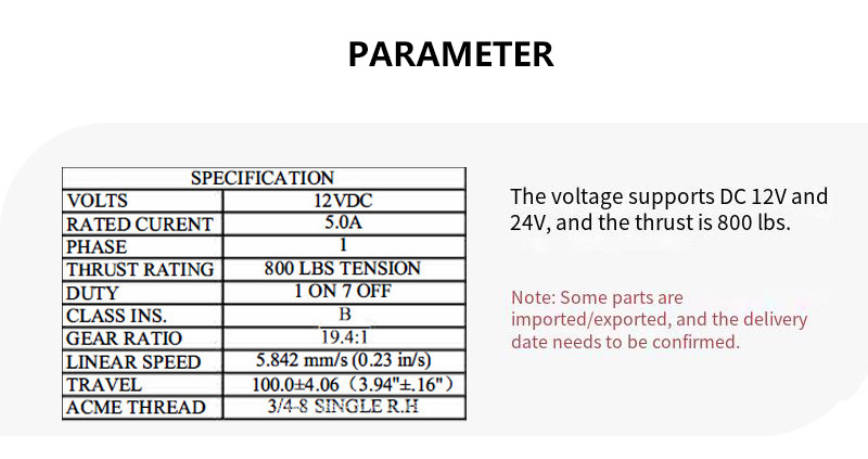 Electric Linear Actuator